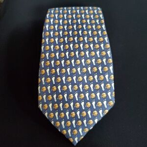 UNC Tarheels Basketball Vineyard Vines Silk Tie